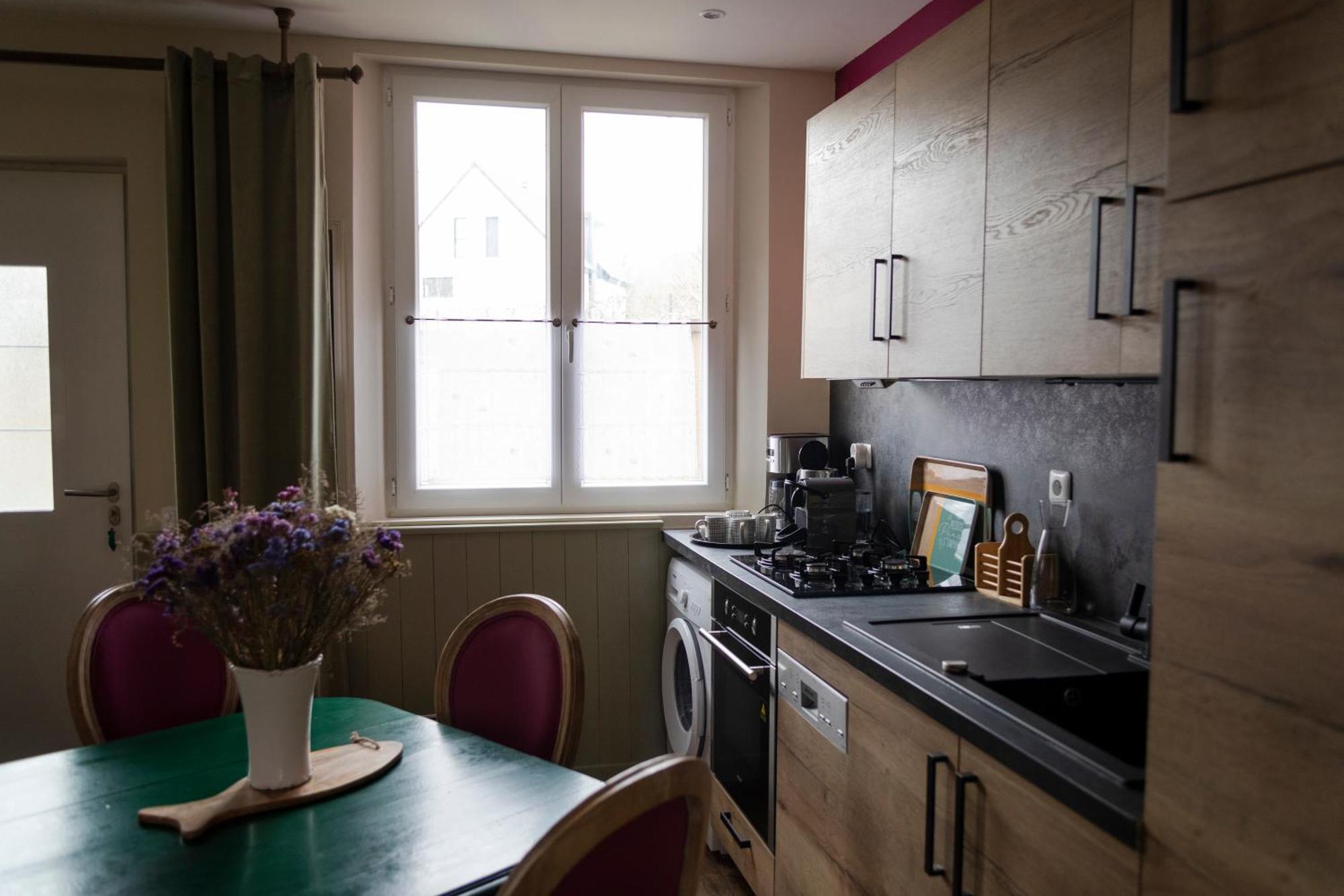 Cahon 르 자르댕 샹브레 도테 앙 베 B&B 외부 사진